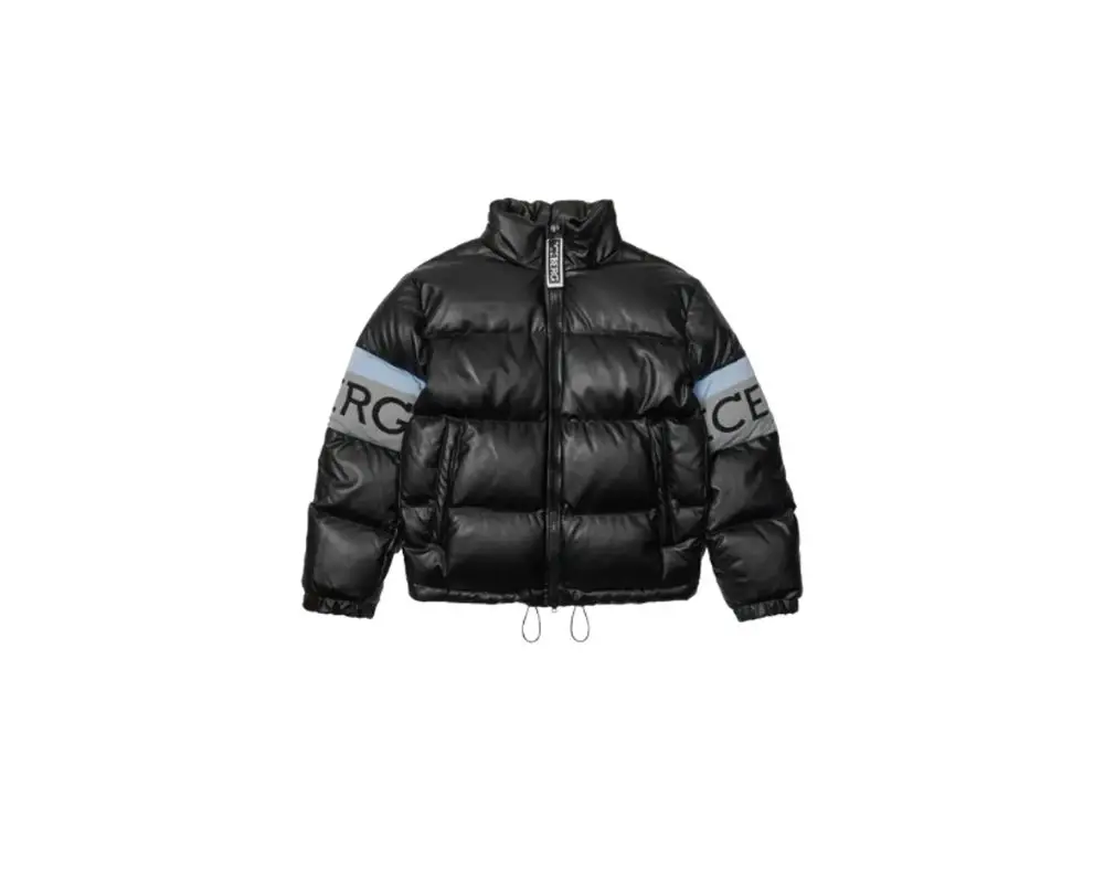 Central Cee: Iceberg × Trapstar Black Puffer Jacket with Prada Low-Top ...