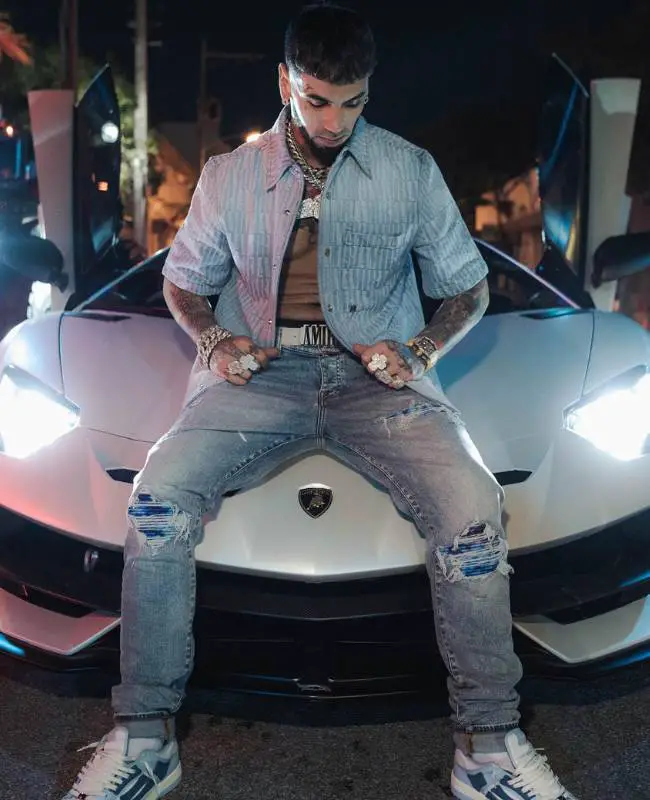 Anuel AA Outfits
