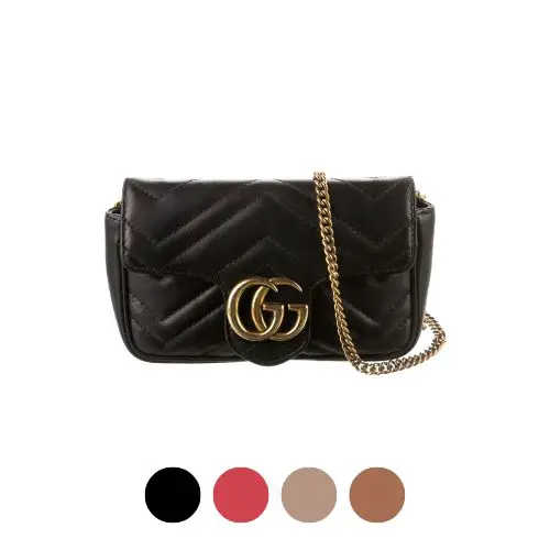 Gucci GG Marmont Leather Super Mini Bag