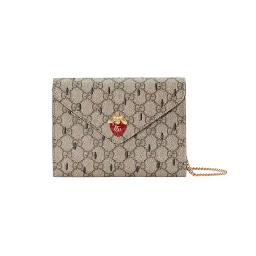 Gucci Mini Bag With Double G Strawberry 